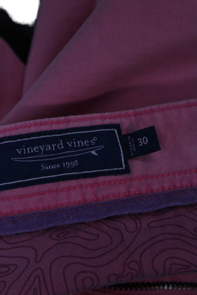 Vineyard Vines Mens Chino Shorts Pink Size 30