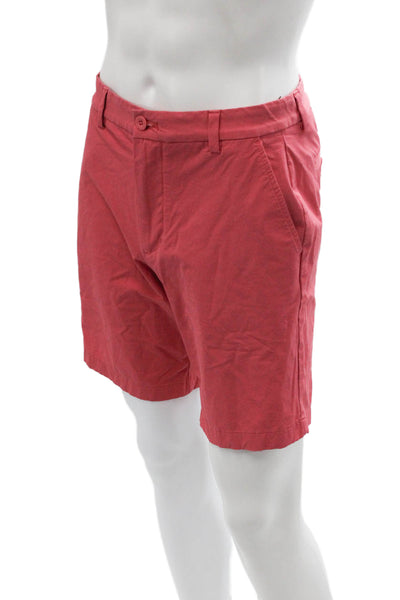Vineyard Vines Mens Chino Shorts Red Beach Size 30