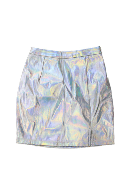 Superdown Womens Petite Mini Pencil Skirt Light Blue Size 2XS