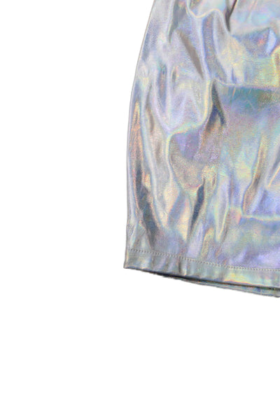 Superdown Womens Petite Mini Pencil Skirt Light Blue Size 2XS
