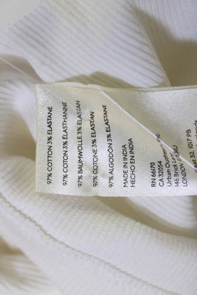Maeve Anthropologie Womens Camisole White Sleeveless Size S