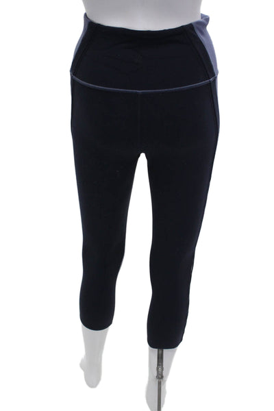 Athleta Women Capri Leggings Blue Size S