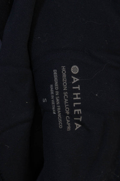Athleta Women Capri Leggings Blue Size S