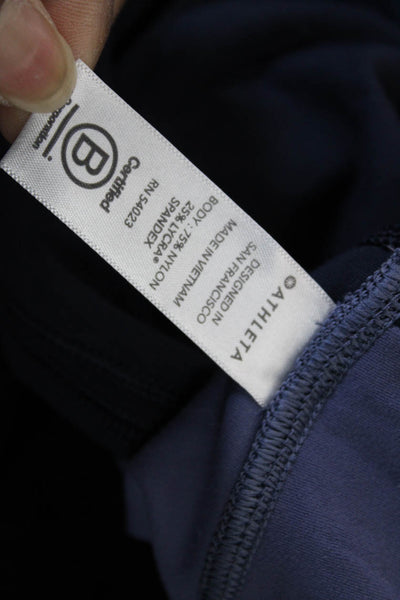Athleta Women Capri Leggings Blue Size S