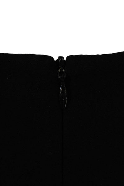 Lafayette 148 New York Women Black Pencil Skirt Knee Petite Size 0