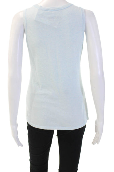 Nike Women Basic Light Blue Sleeveless Tank Top Size M