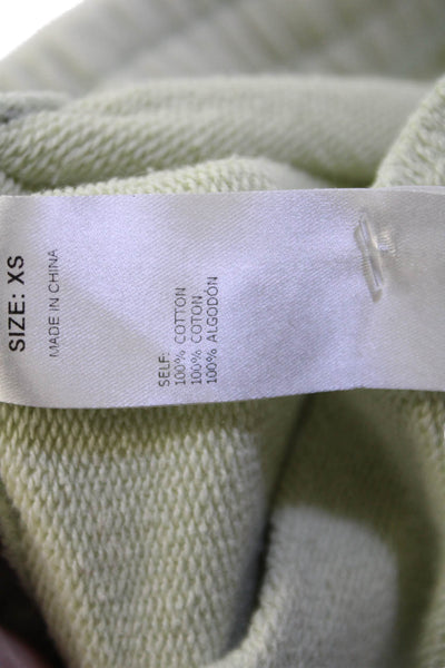 Thakoon Women Jogger Sweatpants Beige Cotton Drawstring Size XS