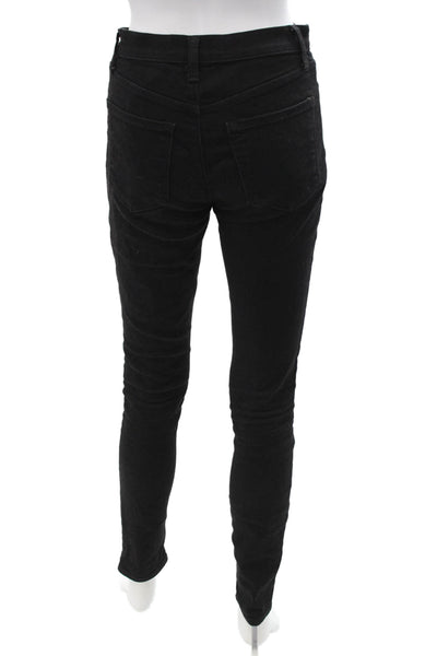 J Brand Womens Skinny Black High Rise Jeans Size 24