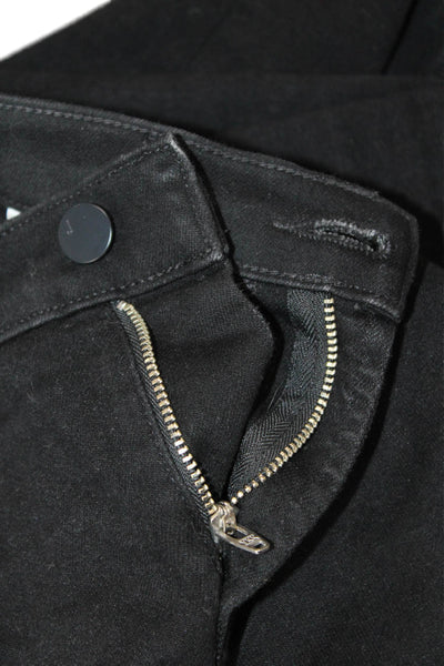 J Brand Womens Skinny Black High Rise Jeans Size 24