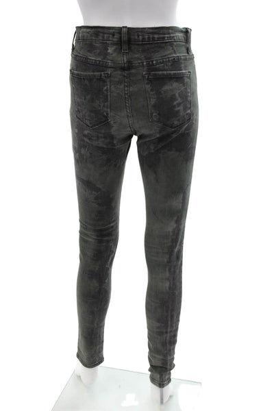 Flying Monkey Women Skinny Ankle Jeans Dark Gray Size 27