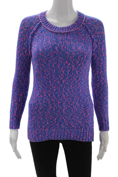 Madewell Unisex Pullover Sweater Blue Crew Neck Long Sleeve Size XS
