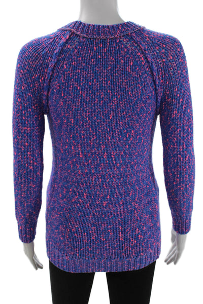Madewell Unisex Pullover Sweater Blue Crew Neck Long Sleeve Size XS