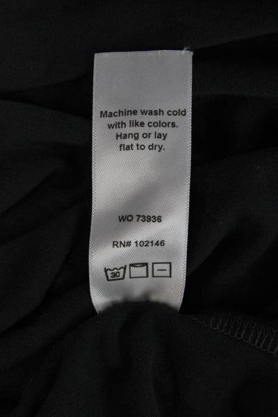 Michael Stars Womens Dark Gray V-Neck Jersey T-Shirt Short Sleeve Size S