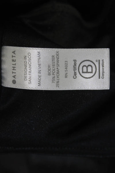 Athleta Womens Black Ankle Leggings Size XS