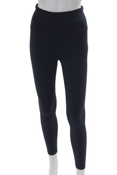 Athleta Women Ankle Leggings Dark Blue Petite Size S