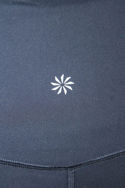 Athleta Women Ankle Leggings Dark Blue Petite Size S