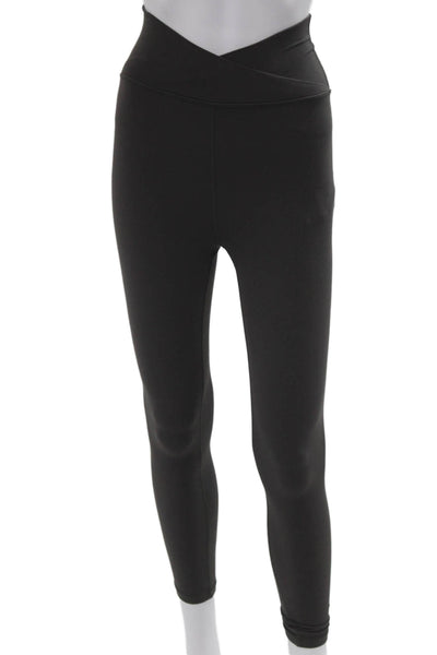 Athleta Womens Ankle Leggings Pants Black Size XS