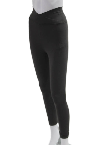 Athleta Womens Ankle Leggings Pants Black Size XS
