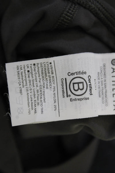 Athleta Womens Ankle Leggings Pants Black Size XS