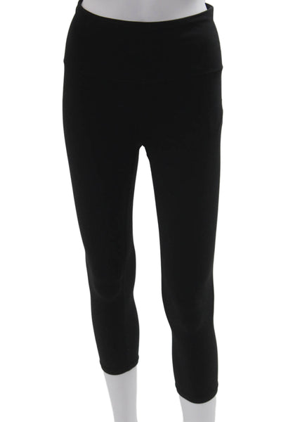 Athleta Womens Black Capri Leggings Petites Size S