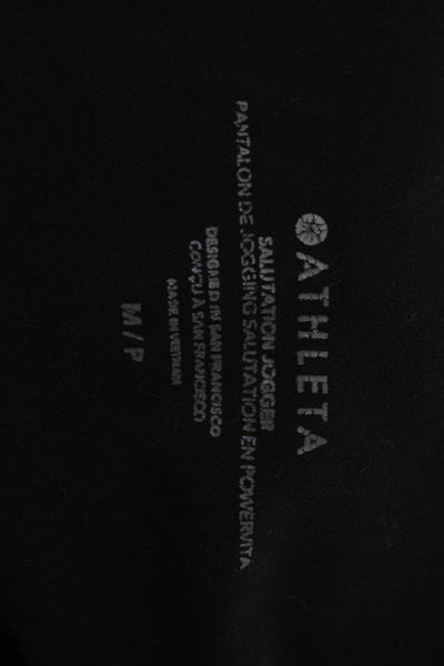 Athleta Womens High Waisted Pull On Jogger Sweatpants Size Medium