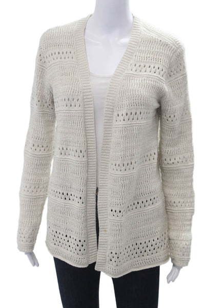 Jack by BB DAKOTA Womens Beige Boho V-Neck Long Sleeve Cardigan Size S