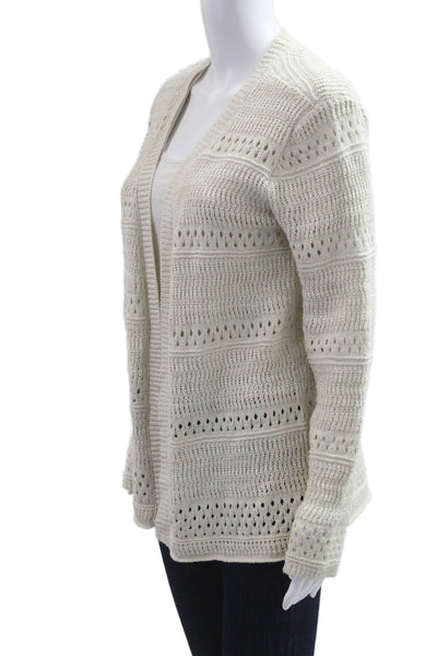Jack by BB DAKOTA Womens Beige Boho V-Neck Long Sleeve Cardigan Size S