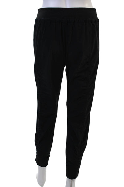 Athleta Womens Jogger Pants Black Drawstring Petite Size 6