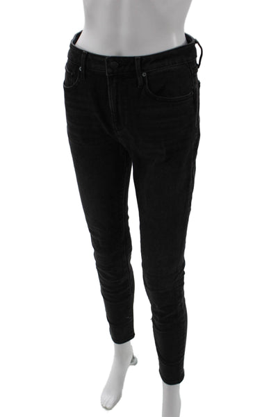 Driftwood Women Skinny Black Jeans Size 27