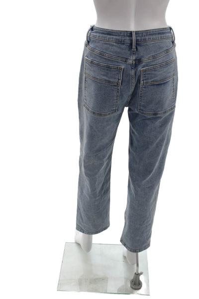 Driftwood Womens Dark Blue High Rise 98% Cotton Size 26