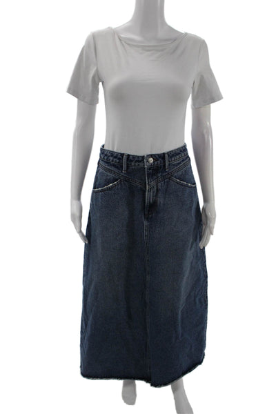 Driftwood Womens Dark Blue High Rise 98% Cotton Size 26