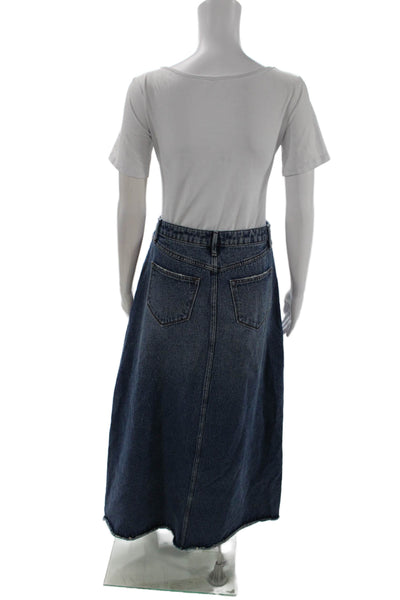 Driftwood Womens Dark Blue High Rise 98% Cotton Size 26