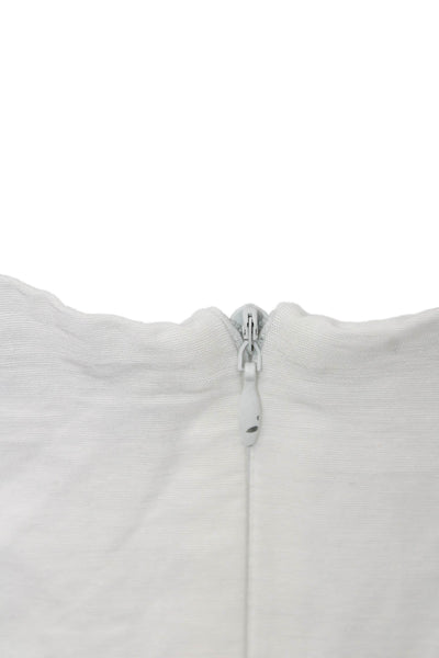 Zara Womens White Slip Dress Sleeveless Above Knee Beach Size XS