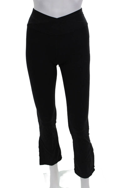 Athleta Girl Childrens Girls Pull On Flare Leg Leggings Black Size 12