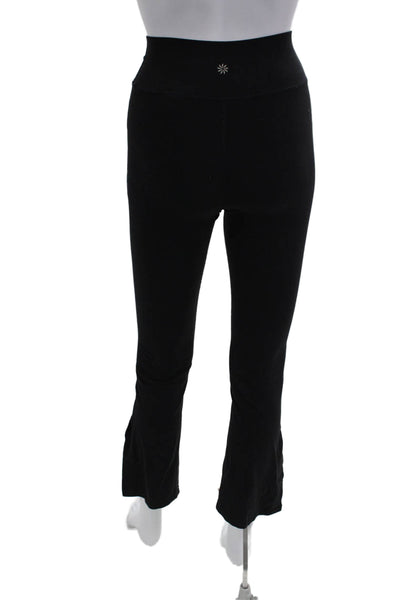Athleta Girl Childrens Girls Pull On Flare Leg Leggings Black Size 12