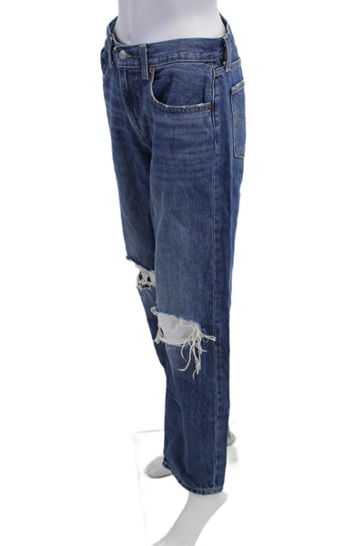 Levis Unisex Blue Straight Jeans Size 26