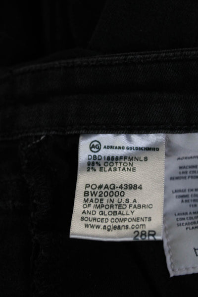 Adriano Goldschmied Womens Black Ankle Skinny Jeans Size 25