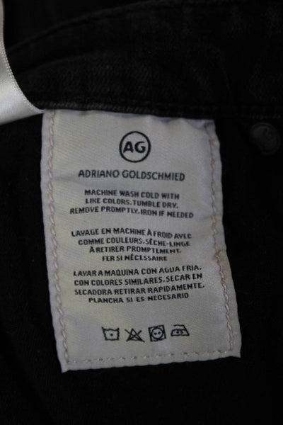 Adriano Goldschmied Womens Black Ankle Skinny Jeans Size 25
