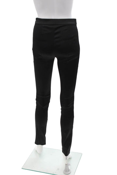 Theory Women Ankle Dress Pants Black Hook & Eye Size 0