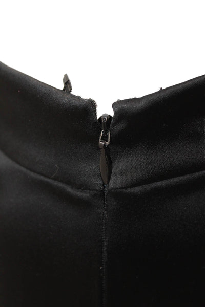 Theory Women Ankle Dress Pants Black Hook & Eye Size 0