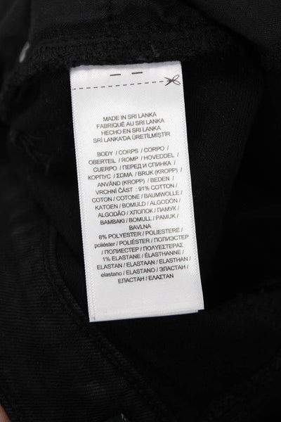 Lauren Ralph Lauren Women Black Ankle Skinny Jeans Size 2