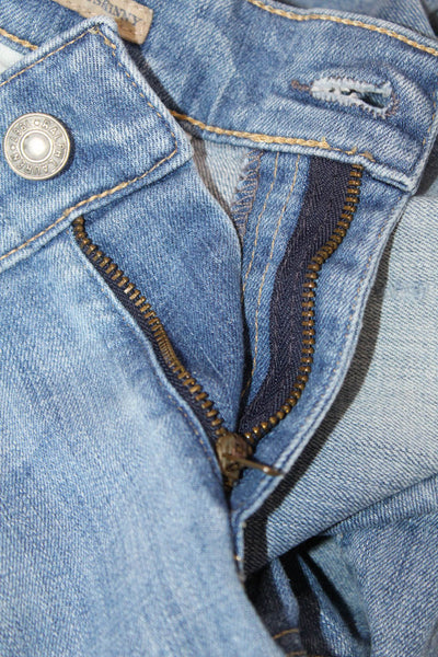 Polo Ralph Lauren Women Skinny Jeans Blue Mid Rise 31in Size 27