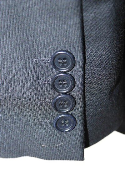 Boss Hugo Boss Men Classic Black Virgin Wool Suit Jacket Button Size 42