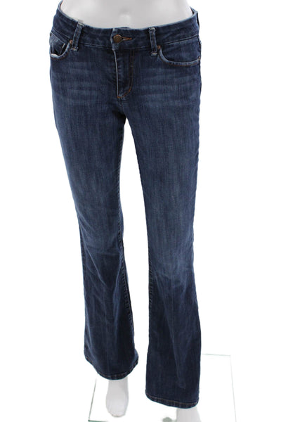 Joes Womens Bootcut Jeans Dark Blue Mid Rise 32 Inseam Size 26