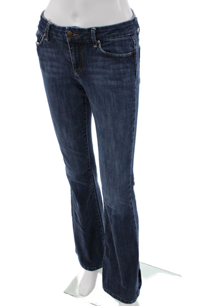 Joes Womens Bootcut Jeans Dark Blue Mid Rise 32 Inseam Size 26