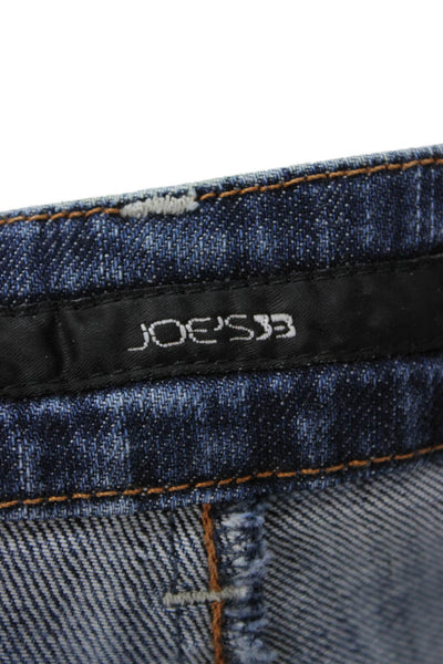 Joes Womens Bootcut Jeans Dark Blue Mid Rise 32 Inseam Size 26