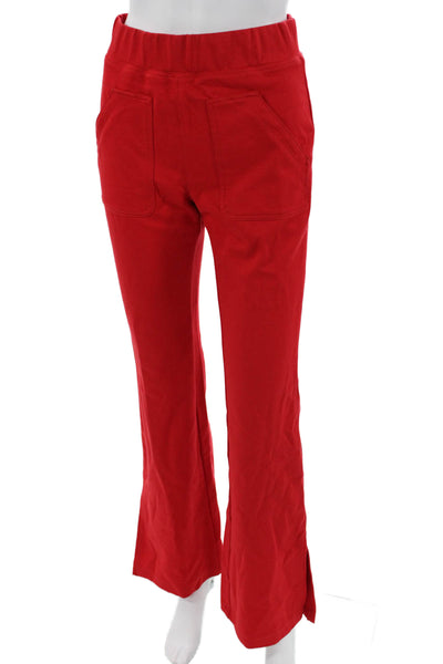 Maeve Anthropologie Women Red Sweatpants 90s Solid Size XS