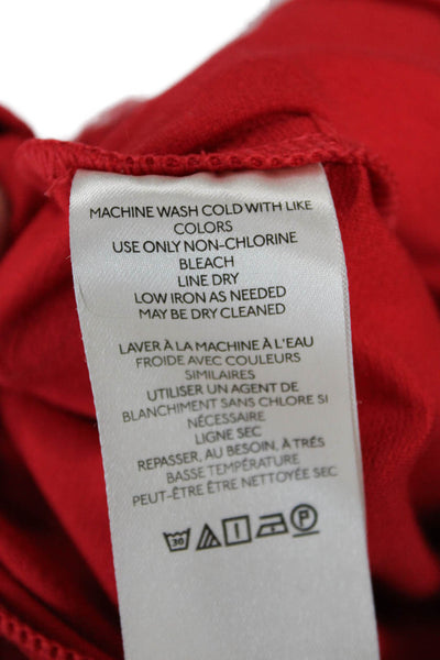Maeve Anthropologie Women Red Sweatpants 90s Solid Size XS