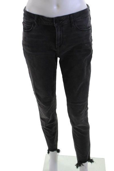 Articles of Society Womens Ankle Skinny Mid Rise Black Jeans Size 29