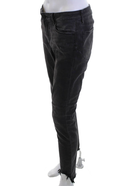 Articles of Society Womens Ankle Skinny Mid Rise Black Jeans Size 29